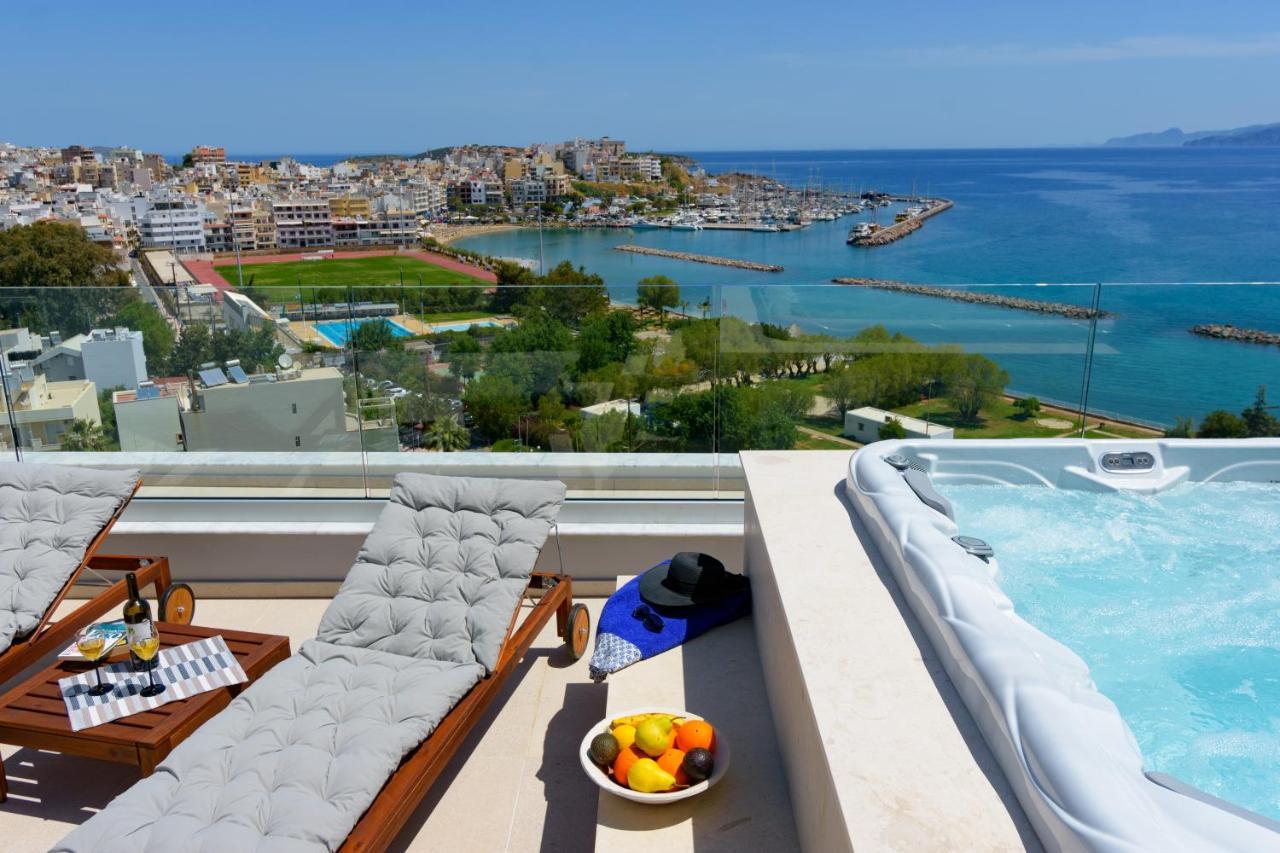 Angelique Luxury Apartment Ayos Nikolaos Dış mekan fotoğraf
